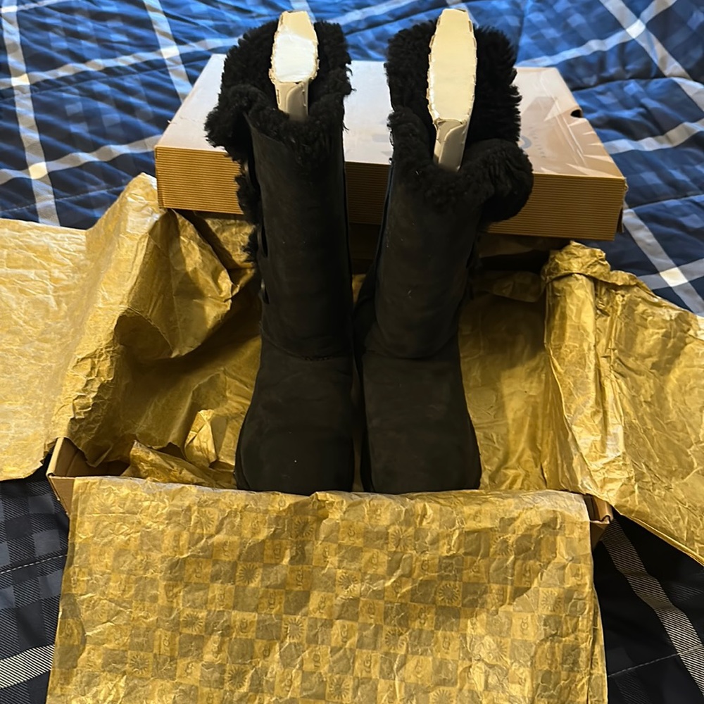 Tall Black Uggs